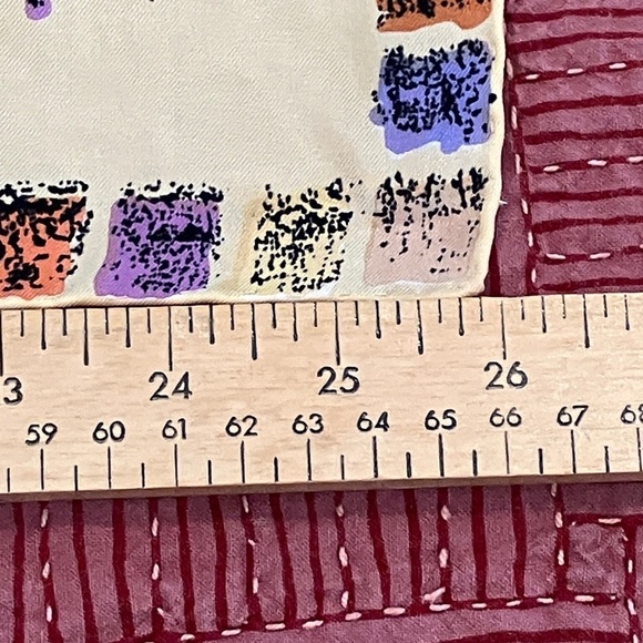 Colorful Snowflake Patterned Scarf - Picture 6 of 8